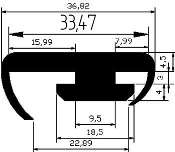 SO - G585 - Other gasket profiles SO - G585 - Other gasket profiles